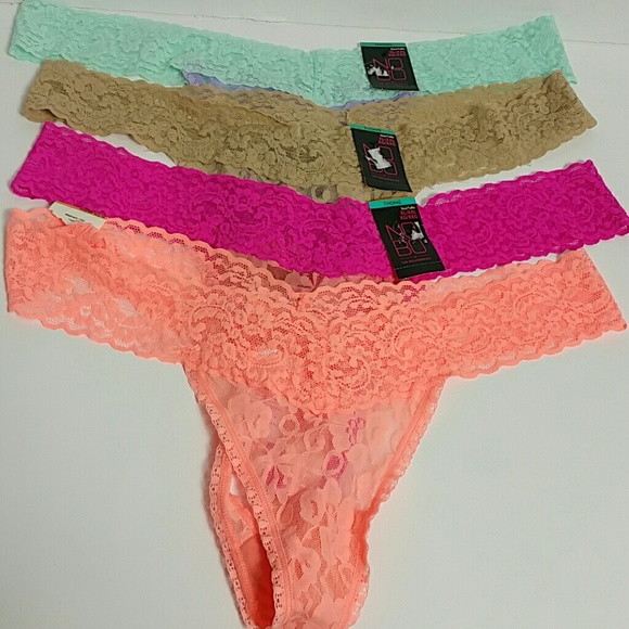 No boundaries New Bundle of 4 thong Sz XL/XXL - Picture 1 of 6